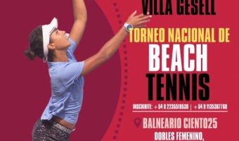 TORNEO DE BEACH TENIS EN VILLA GESELL
